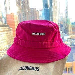 JACQUEMUS Canvas Bucket Hat